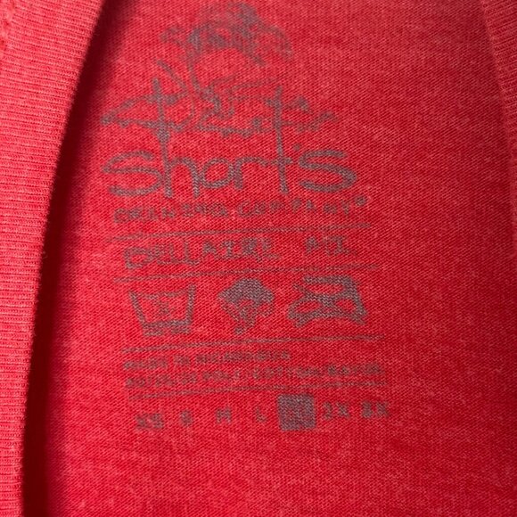 Shorts Brewing Co. Bellaire Michigan Red Graphic T-Shirt Beer Tee XL - Picture 5 of 5